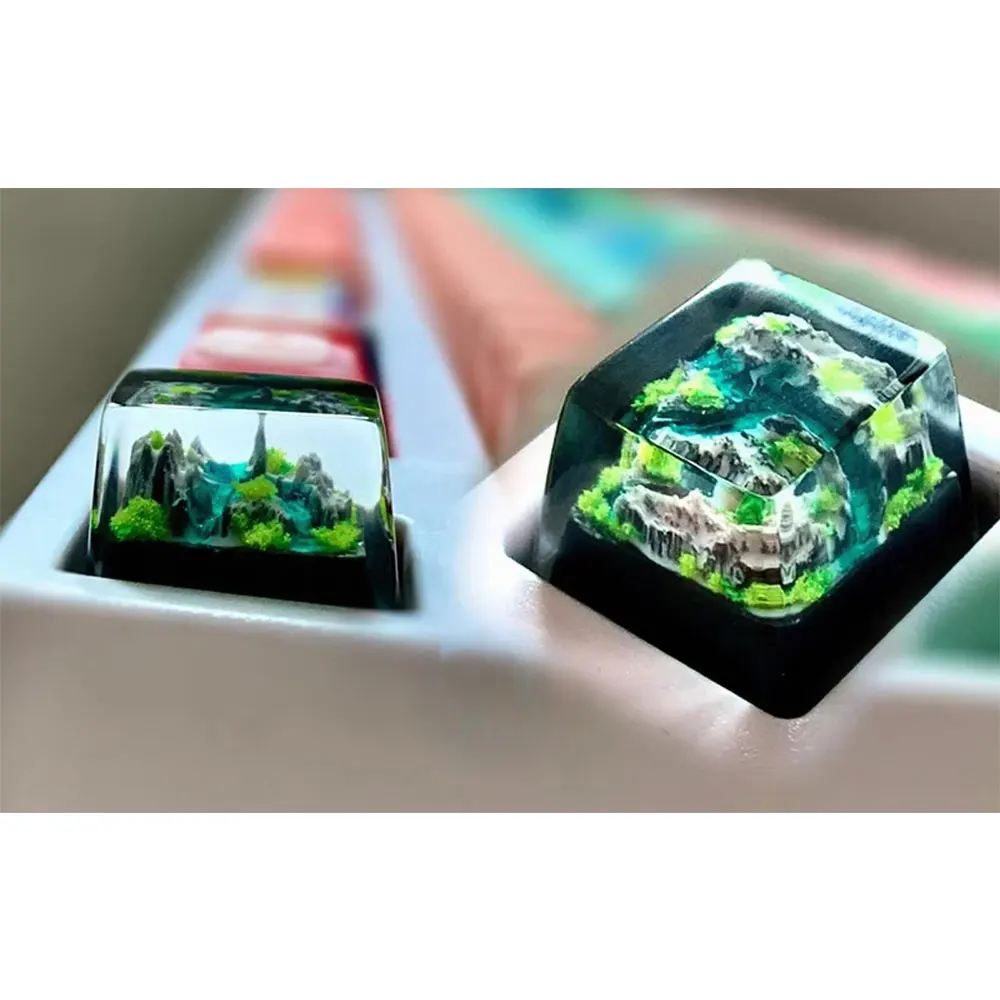 Gaming Keyboard No Rgb - Capuchons de touches RGB en résine