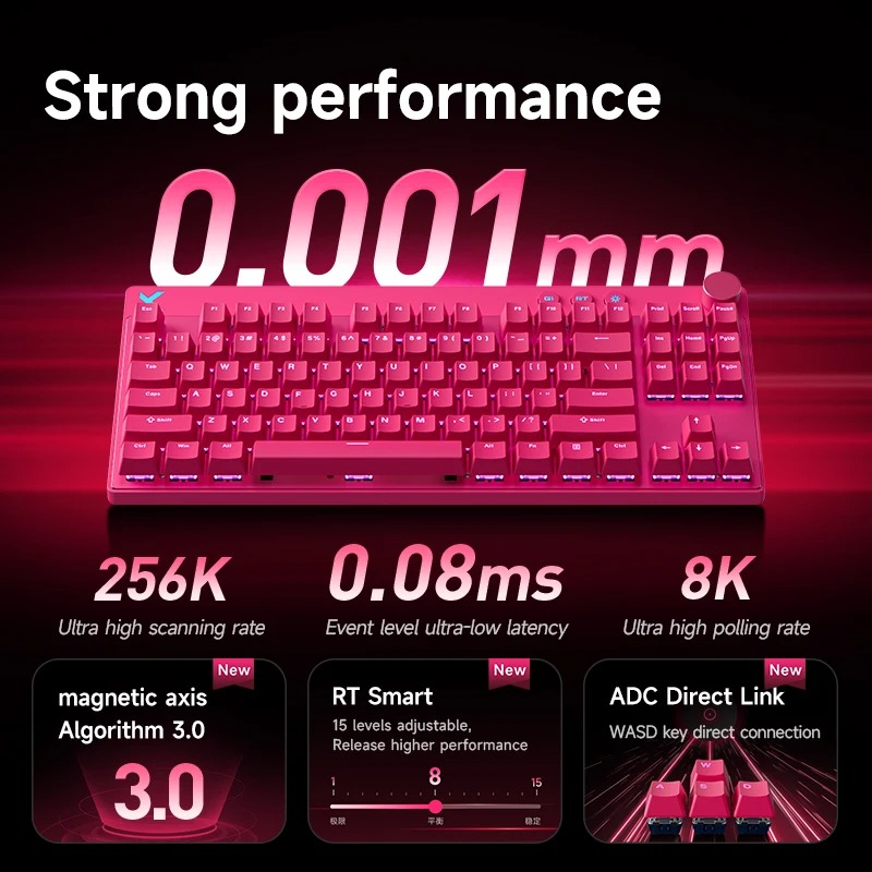 Clavier de jeu filaire Mchose  - Gaming Keyboard Hot Swappable avis et prix