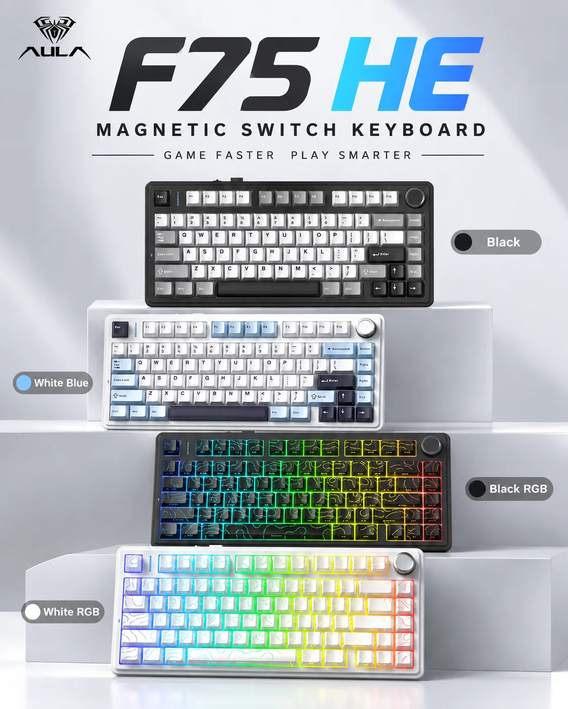 Clavier mécanique de jeu AULA  - Gaming Keyboard Nearby avis et prix